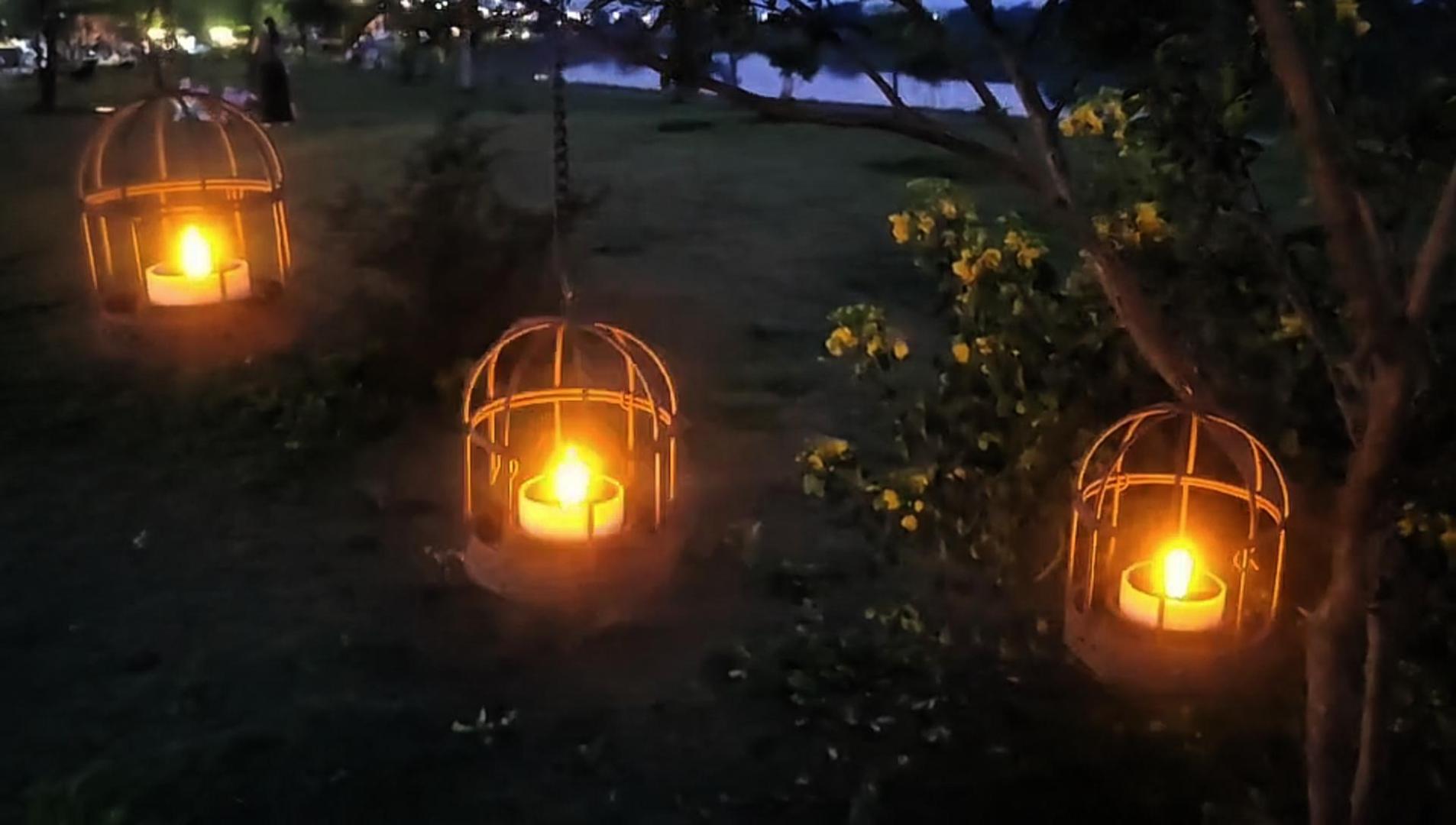 Amazon.com: Solar-Hanging-Lanterns-Outdoor-Waterproof, Rust